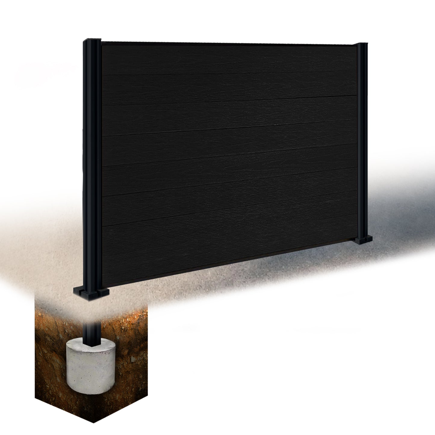 Composite Fence Kit - with all boards