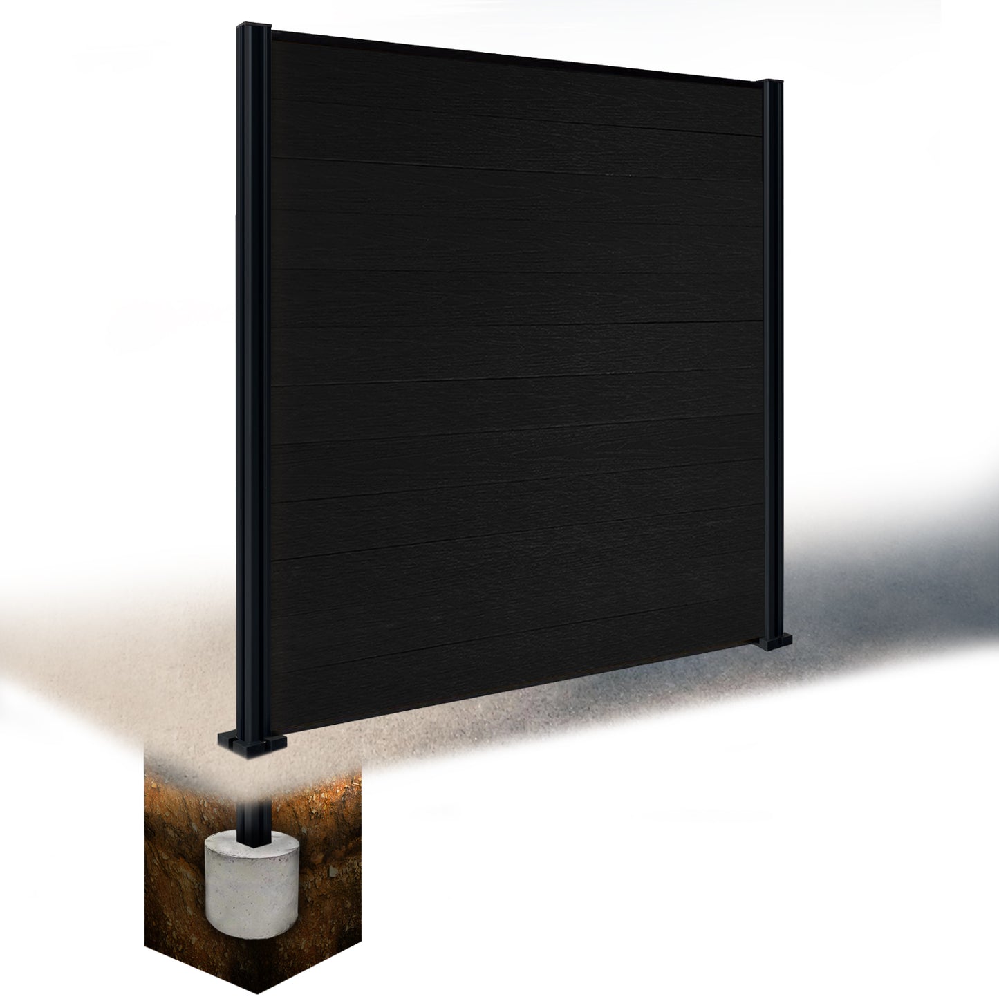 Composite Fence Kit - with all boards