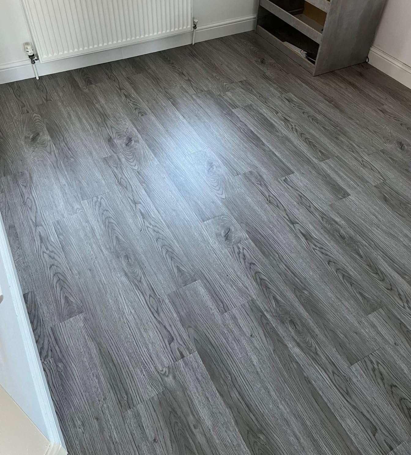 5m² Self Adhesive Floor Planks - Wash Grey